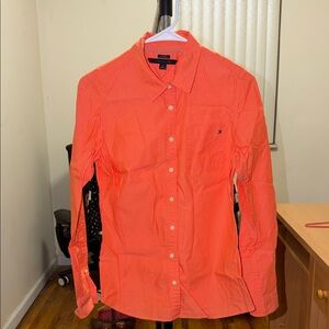 Tommy Hilfiger Vibrant Orange Shirt